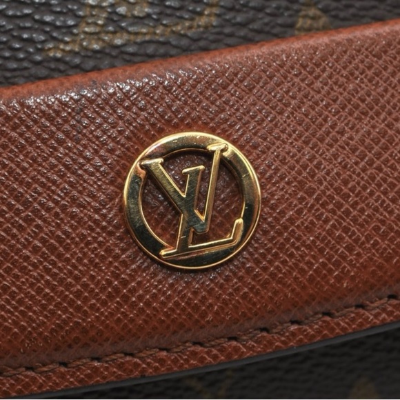 Authentic Louis Vuitton Bordeaux vintage monogram clutch - Picture 6 of 12